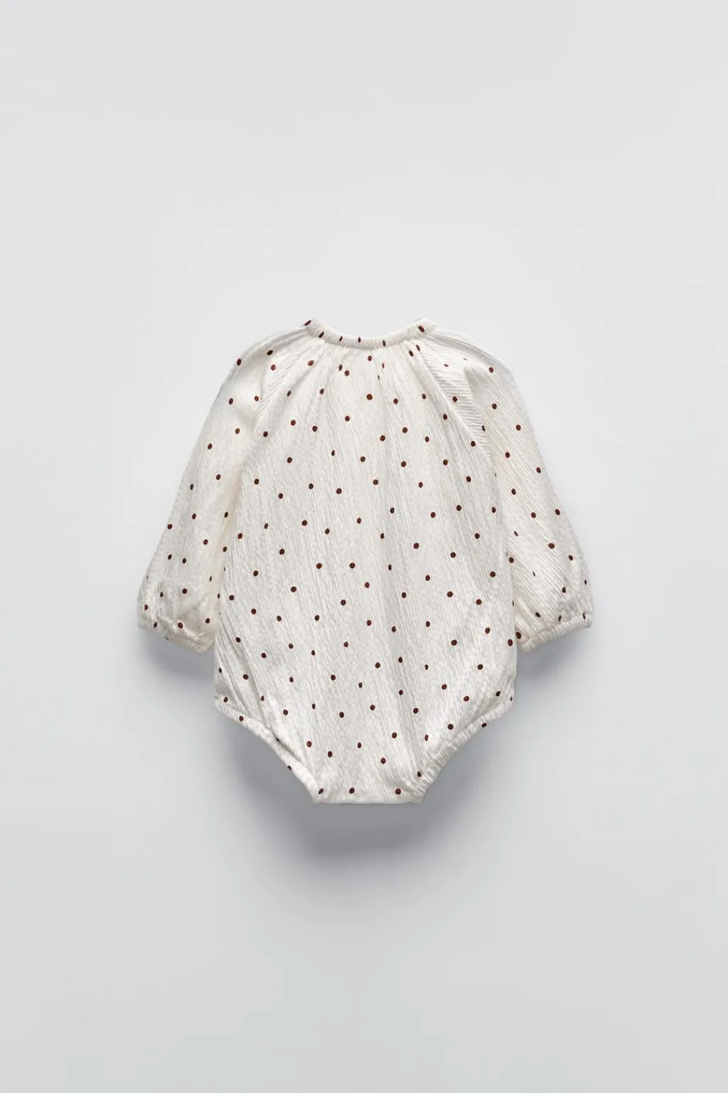 Niños ZARA 0 - 6 Meses·Bodies / Camisas|0 - 6 Meses·Camisetas<BODY TEXTURA TOPITOS