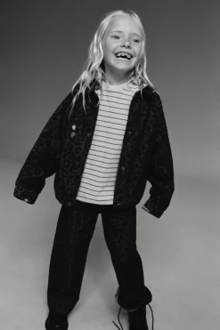 Niños ZARA 1½ - 6 Años·Jeans / Denim|6 - 18 Meses·Abrigos / Buzos<BOMBER ANIMAL PRINT