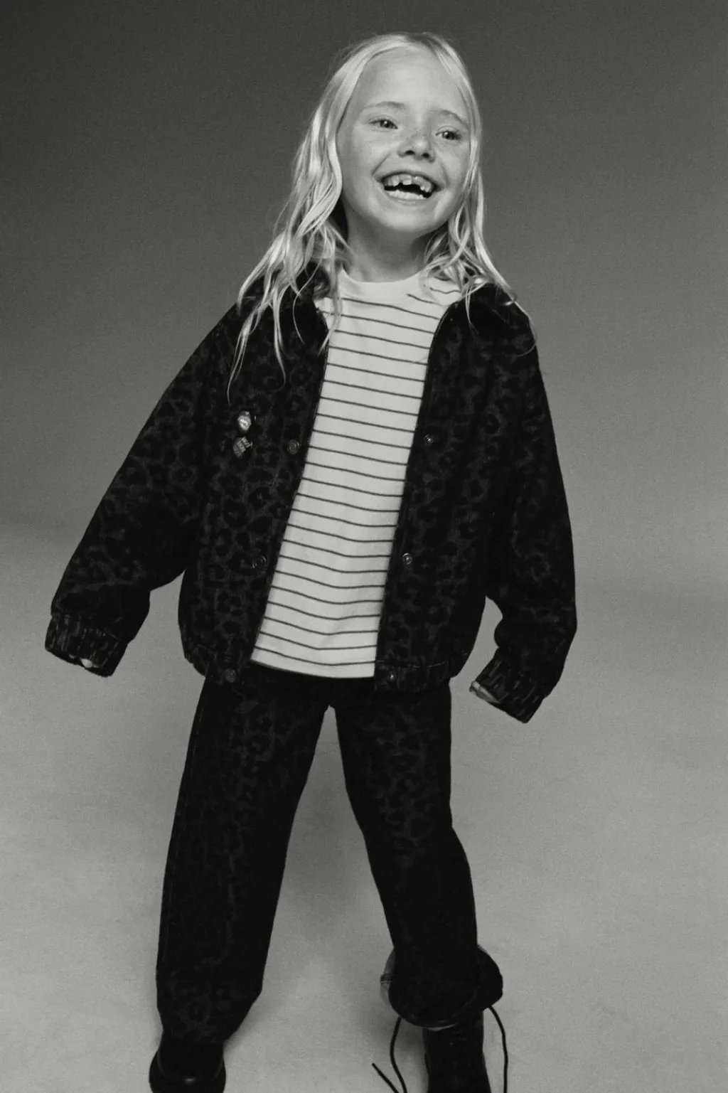 Niños ZARA 1½ - 6 Años·Jeans / Denim|6 - 18 Meses·Abrigos / Buzos<BOMBER ANIMAL PRINT