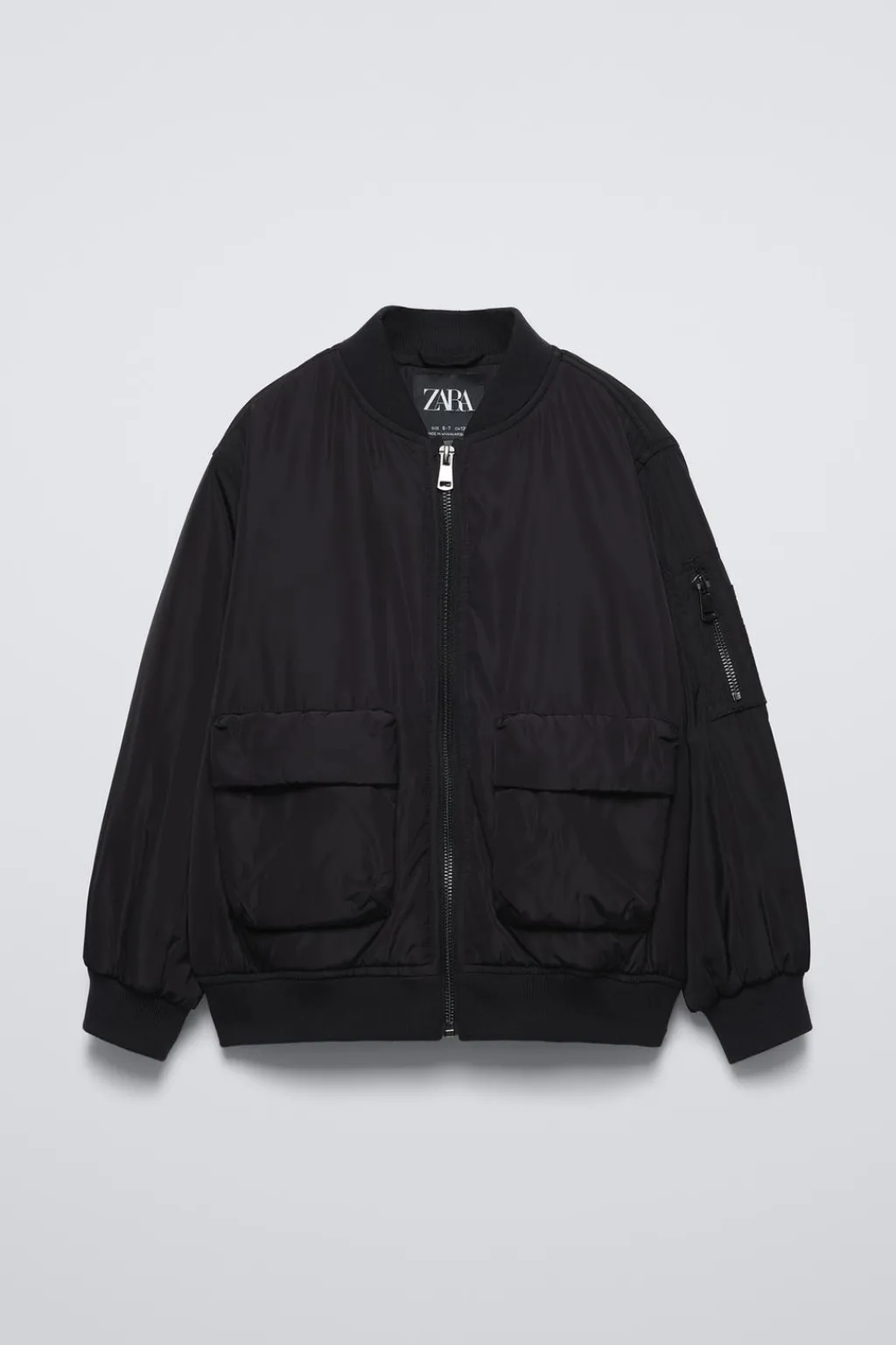 Niños ZARA 6 - 14 Años·Abrigos<BOMBER BOLSILLOS