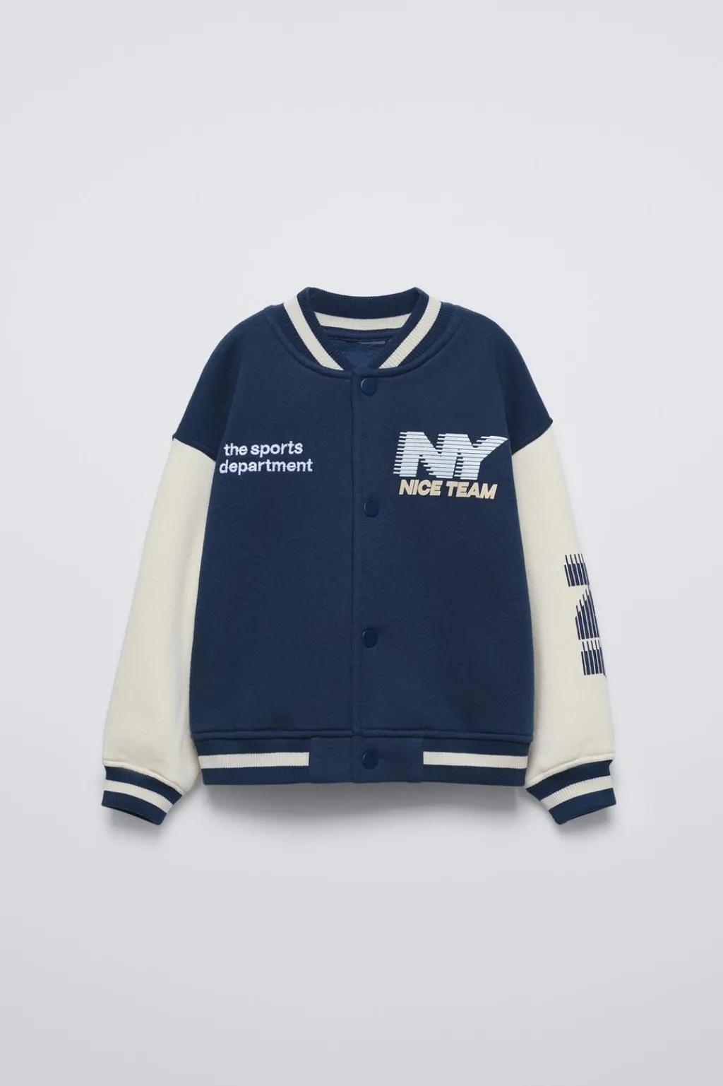 Niños ZARA 1½ - 6 Años·Abrigos|1½ - 6 Años·Sudaderas<BOMBER TEXTO