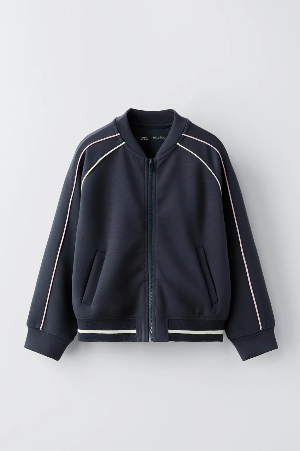 Niños ZARA 6 - 14 Años·Sudaderas<BOMBER VIVOS CONTRASTE