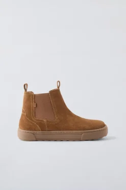 Niños ZARA 6 - 14 Años·Zapatos|6 - 14 Años·Zapatos<BOTA CHELSEA PIEL