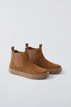 Niños ZARA 6 - 14 Años·Zapatos|6 - 14 Años·Zapatos<BOTA CHELSEA PIEL