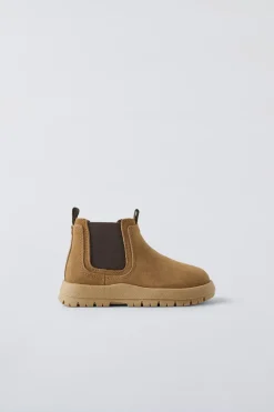 Niños ZARA 1½ - 6 Años·Zapatos|1½ - 6 Años·Zapatos<BOTA ELÁSTICO PIEL