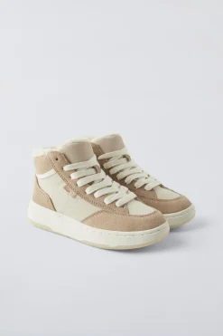 Niños ZARA 6 - 14 Años·Zapatos|6 - 14 Años·Zapatos<BOTÍN DEPORTIVO FORRADO