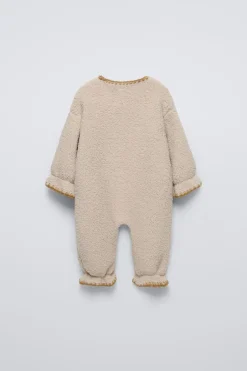 Niños ZARA 6 - 18 Meses·Conjuntos|6 - 18 Meses·Abrigos / Buzos<BUZO BORREGUILLO