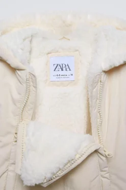 Niños ZARA 0 - 6 Meses·Sacos / Buzos|6 - 18 Meses·Abrigos / Buzos<BUZO BORREGUILLO NYLON