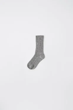 Niños ZARA 1½ - 6 Años·Punto|1½ - 6 Años·Ropa Interior / Calcetines<CALCETÍN CON LANA Y CASHMERE