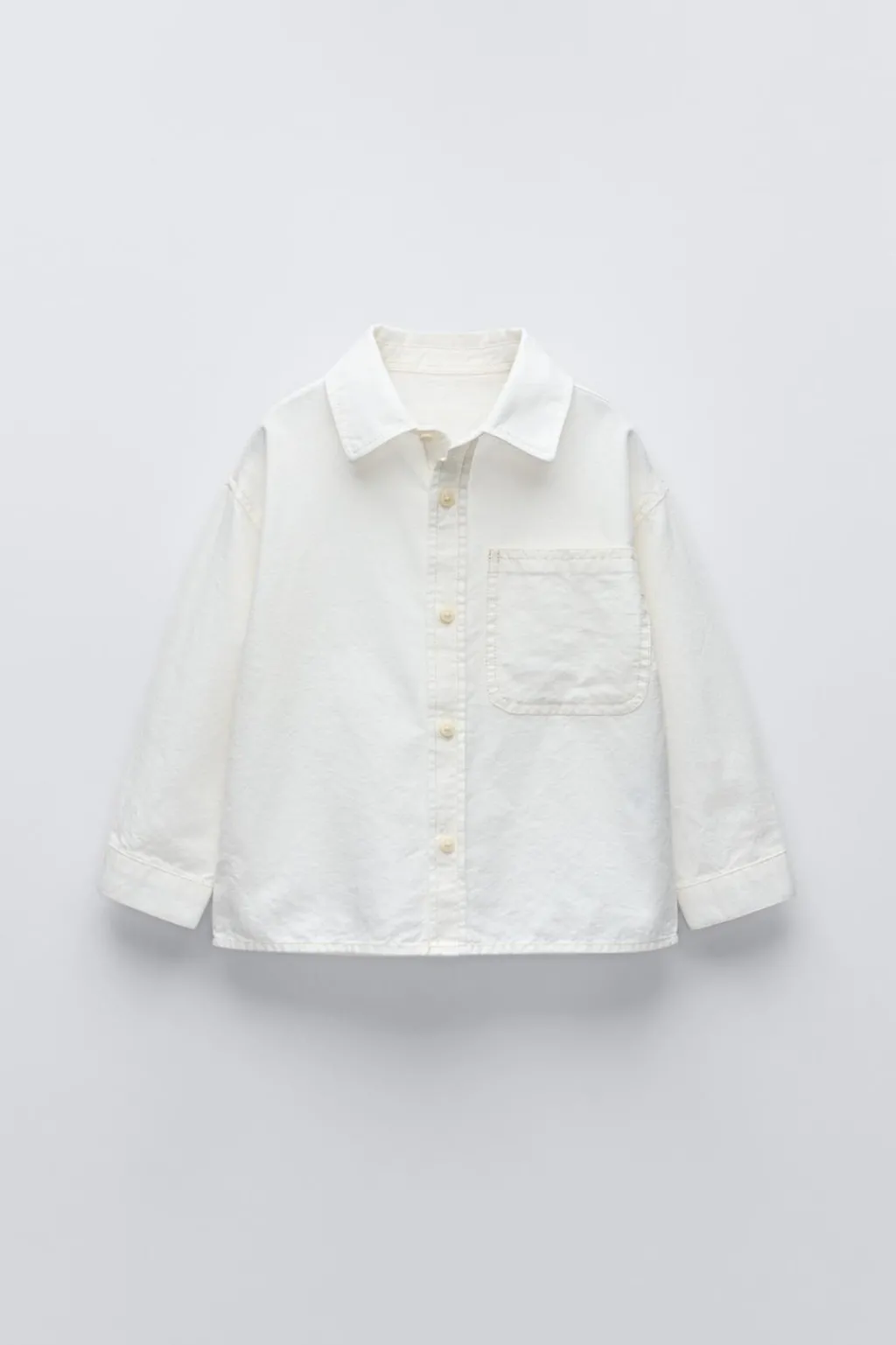 Niños ZARA 1½ - 6 Años·Camisas / Sobrecamisas<CAMISA BOLSILLO