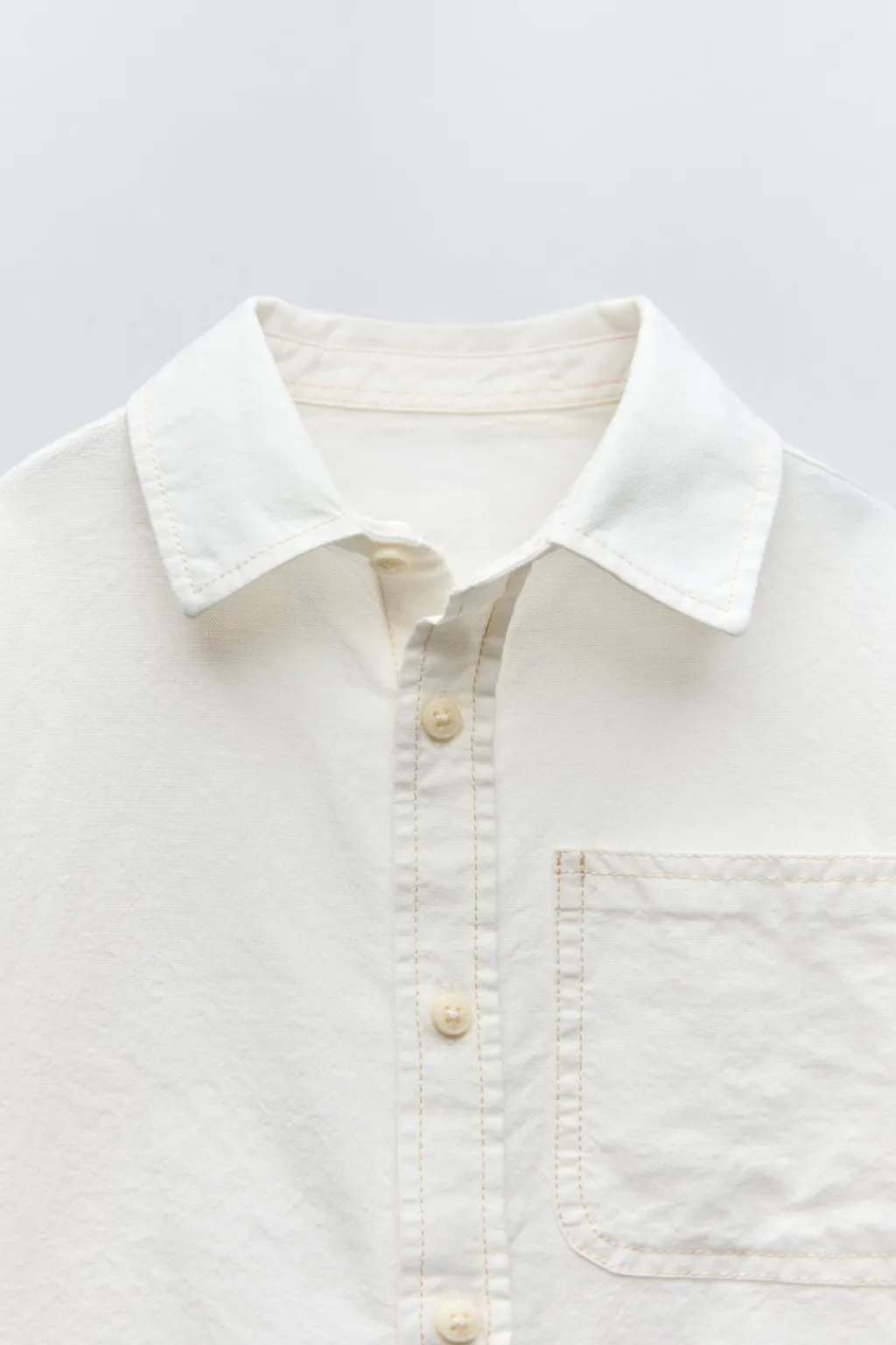 Niños ZARA 1½ - 6 Años·Camisas / Sobrecamisas<CAMISA BOLSILLO