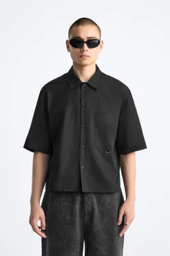 Discount CAMISA CROPPED FIT Hombre Camisas|Sobrecamisas