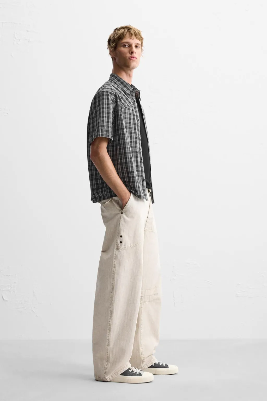 Sale CAMISA CUADROS Hombre Camisas