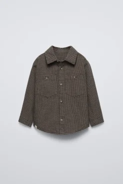 Niños ZARA 1½ - 6 Años·Camisas / Sobrecamisas|1½ - 6 Años·Total Look<CAMISA CUADROS