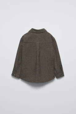 Niños ZARA 1½ - 6 Años·Camisas / Sobrecamisas|1½ - 6 Años·Total Look<CAMISA CUADROS