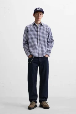 Sale CAMISA CUADROS Hombre Camisas