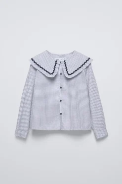 Niños ZARA 6 - 14 Años·Blusas / Camisas<CAMISA CUADROS