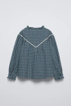 Niños ZARA 6 - 14 Años·Blusas / Camisas<CAMISA CUADROS