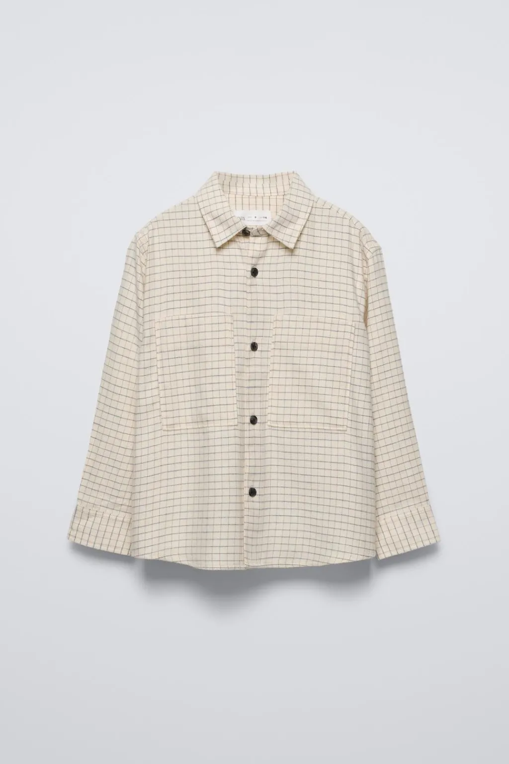 Niños ZARA 6 - 14 Años·Camisas / Sobrecamisas<CAMISA CUADROS CALENTITA