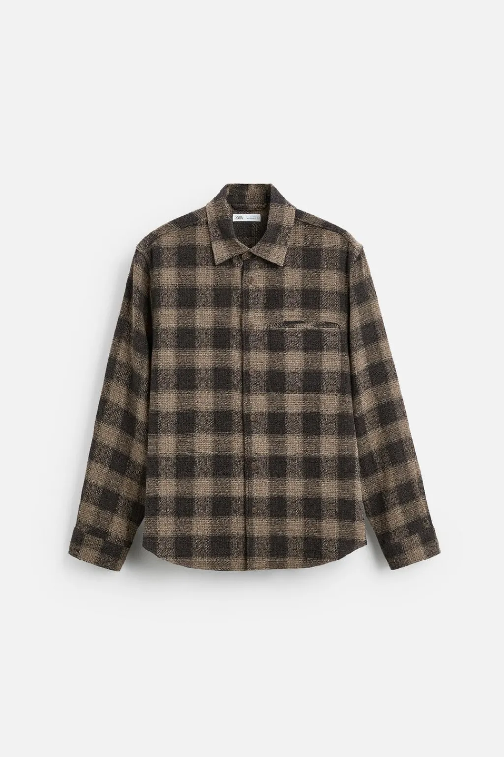 Best CAMISA CUADROS ESTRUCTURA Hombre Camisas|Sobrecamisas