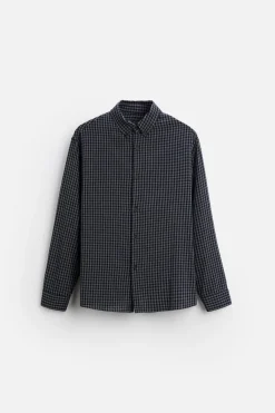 Sale CAMISA CUADROS RELAXED FIT Hombre Camisas
