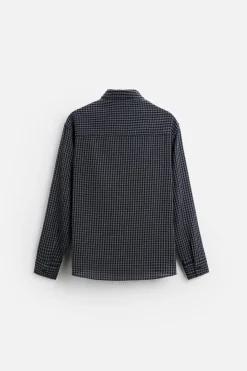 Sale CAMISA CUADROS RELAXED FIT Hombre Camisas