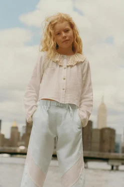 Niños ZARA 6 - 14 Años·Blusas / Camisas<CAMISA CUELLO ESTAMPADO - SEA NY