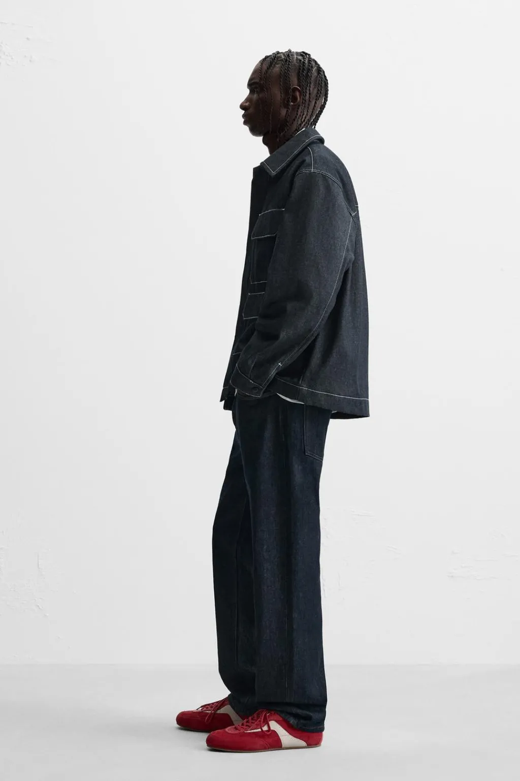 Hot CAMISA DENIM OVERSIZE BOLSILLOS Hombre Camisas|Sobrecamisas