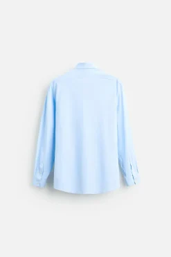 Sale CAMISA ELÁSTICA ESTRUCTURA Hombre Camisas