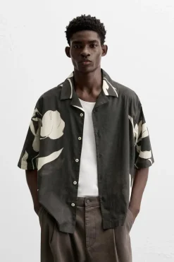 Sale CAMISA ESTAMPADO FLORAL Hombre Camisas