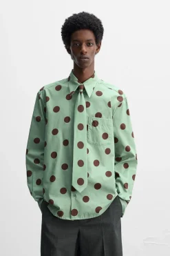 Sale CAMISA ESTAMPADO LUNARES X HARRY LAMBERT Hombre Camisas