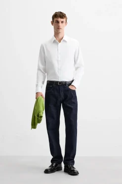 Sale CAMISA ESTRUCTURA TWILL Hombre Camisas