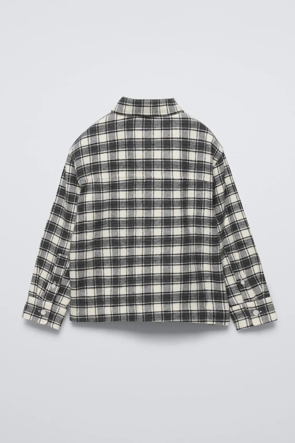 Niños ZARA 6 - 14 Años·Camisas / Sobrecamisas<CAMISA FRANELA CUADROS
