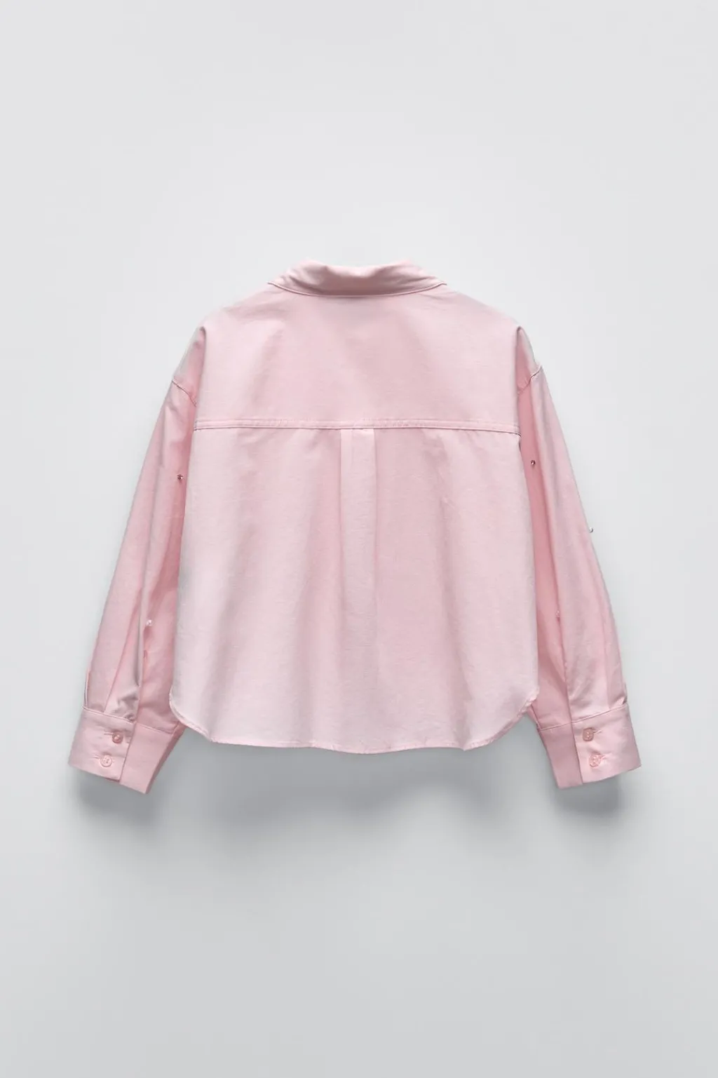 Niños ZARA 6 - 14 Años·Blusas / Camisas<CAMISA PERLAS BRILLANTES