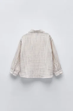 Niños ZARA 1½ - 6 Años·Camisas / Sobrecamisas<CAMISA POLO TEXTURA