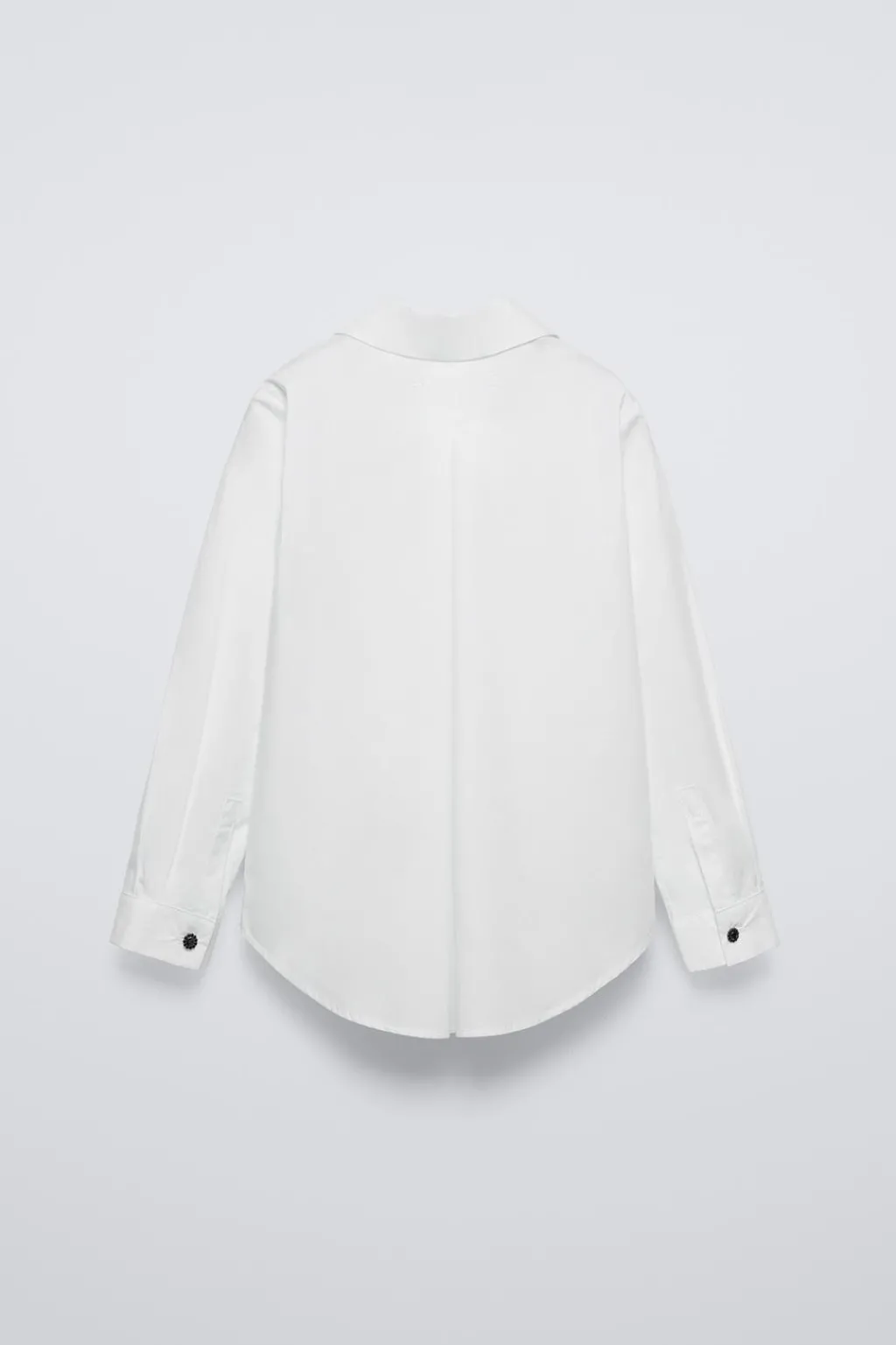 Niños ZARA 6 - 14 Años·Blusas / Camisas<CAMISA POPELÍN CHORRERAS