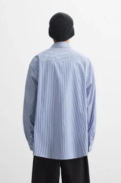 Sale CAMISA RAYAS Hombre Camisas