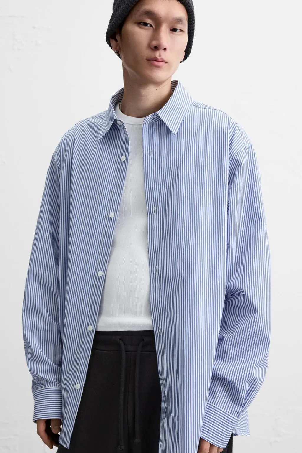 Sale CAMISA RAYAS Hombre Camisas