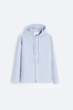 Sale CAMISA RAYAS CAPUCHA Hombre Camisas