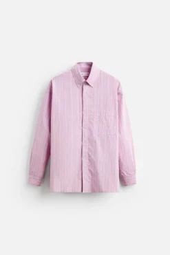 Sale CAMISA RELAXED FIT RAYAS Hombre Camisas