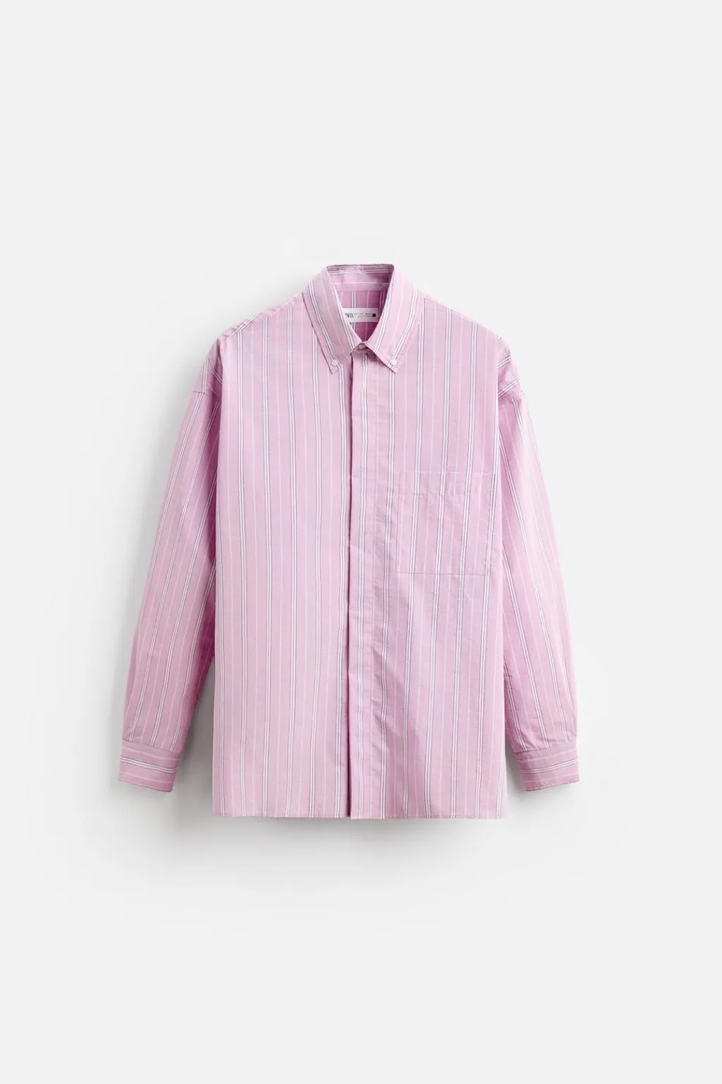 Sale CAMISA RELAXED FIT RAYAS Hombre Camisas