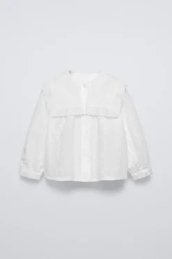 Niños ZARA 1½ - 6 Años·Camisas<CAMISA ROMÁNTICA BORDADOS
