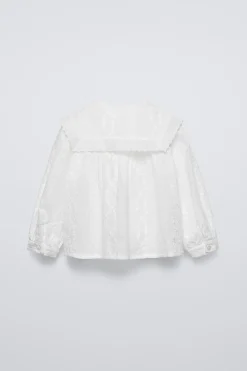 Niños ZARA 1½ - 6 Años·Camisas<CAMISA ROMÁNTICA BORDADOS