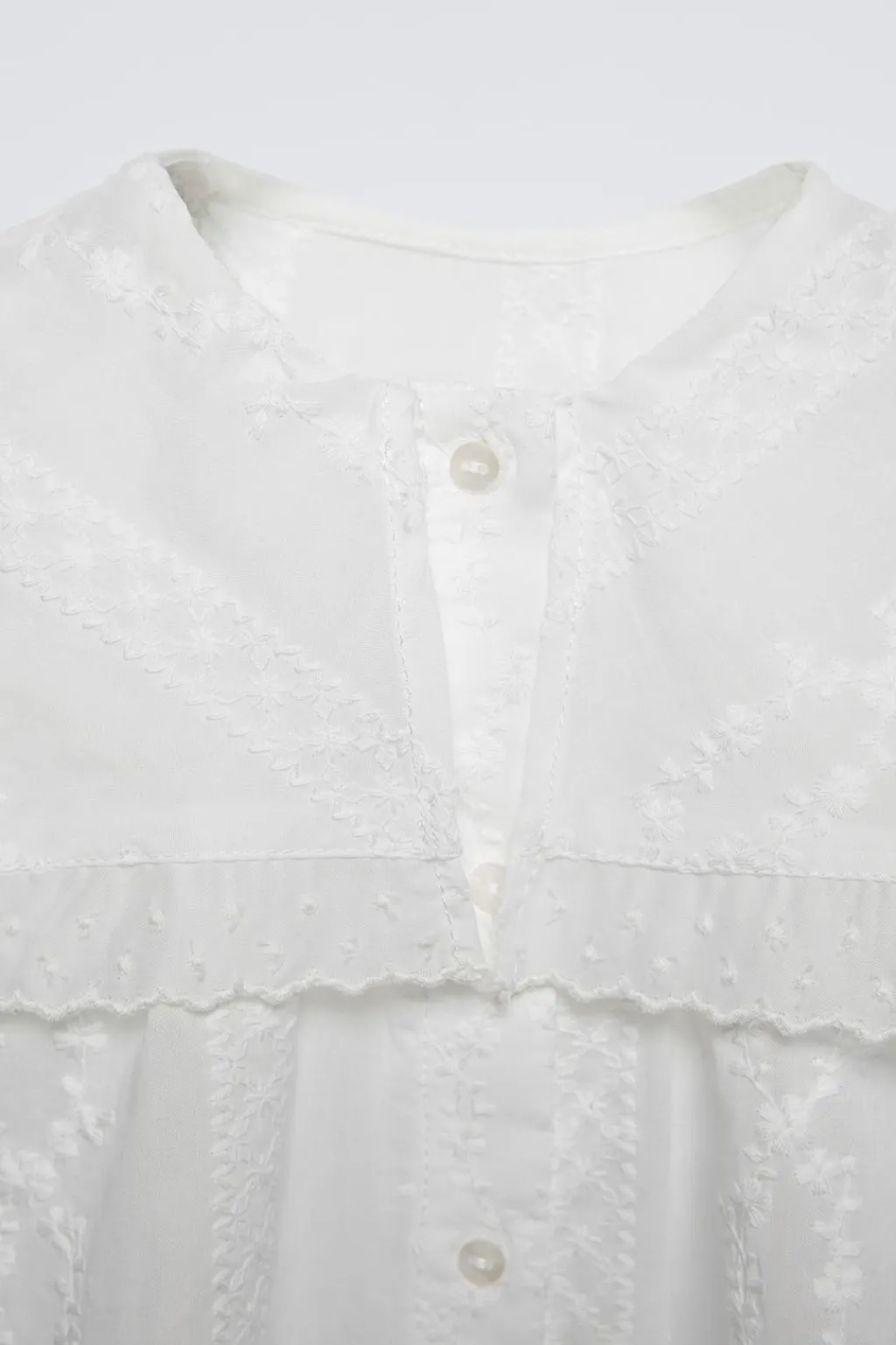 Niños ZARA 1½ - 6 Años·Camisas<CAMISA ROMÁNTICA BORDADOS