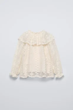 Niños ZARA 1½ - 6 Años·Camisas<CAMISA TUL BORDADOS