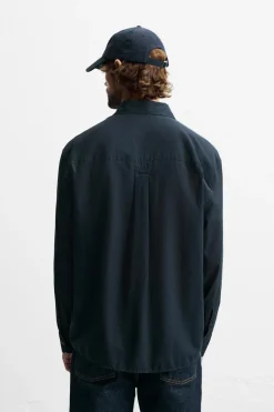 Sale CAMISA VOILE SEMITRANSPARENTE Hombre Camisas