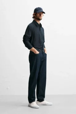 Sale CAMISA VOILE SEMITRANSPARENTE Hombre Camisas