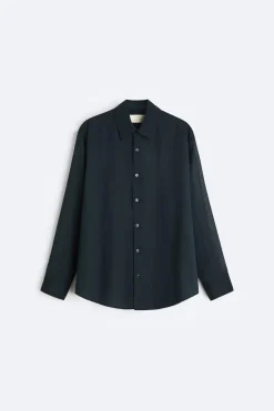 Sale CAMISA VOILE SEMITRANSPARENTE Hombre Camisas