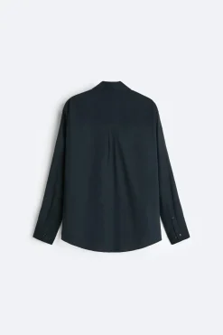 Sale CAMISA VOILE SEMITRANSPARENTE Hombre Camisas