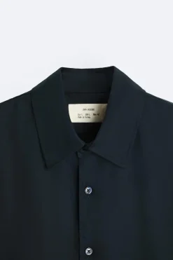 Sale CAMISA VOILE SEMITRANSPARENTE Hombre Camisas